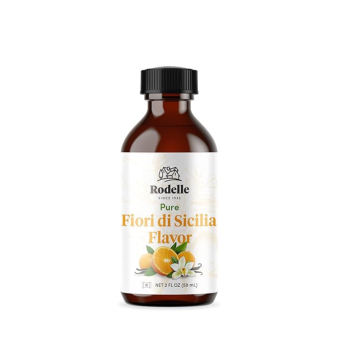 Rodelle Pure Fiori di Sicilia Citrus Flavor, 2 FL oz (Pack of 1)