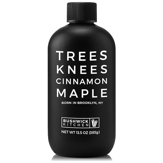 Trees Knees Cinnamon Maple, Organic Maple Syrup Infused with Cassia Cinnamon ,11.5 Ounce Bottle