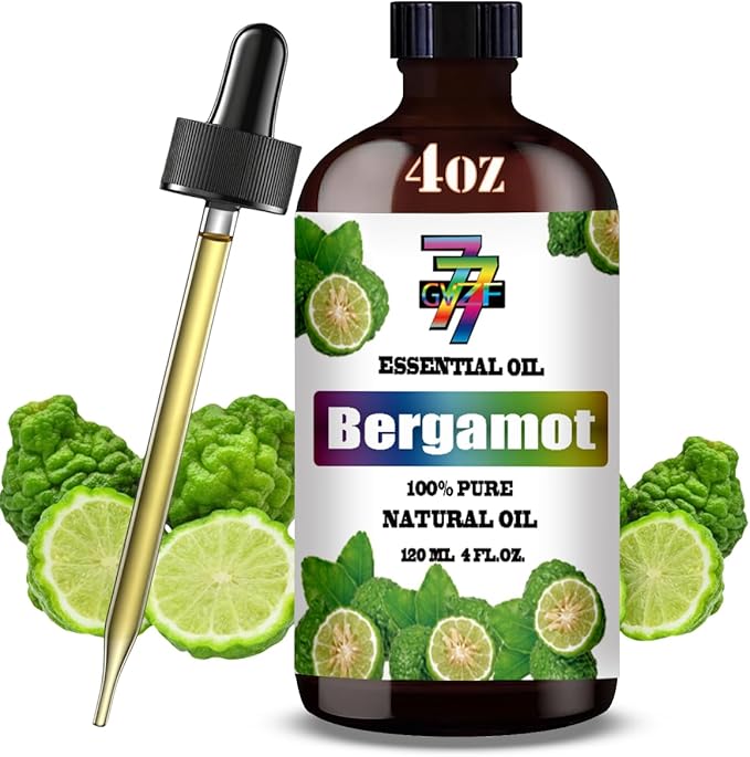Bergamot Essential Oil (4 oz/120 ml) ??Bergamot Oils for Aromatherapy, diffusers, humidifiers, Home
