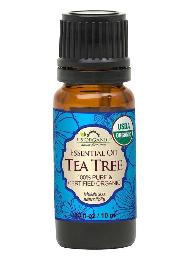 US Organic 100% Pure Tea Tree Essential Oil - USDA Certified Organic, Steam Distilled, Sourced from
