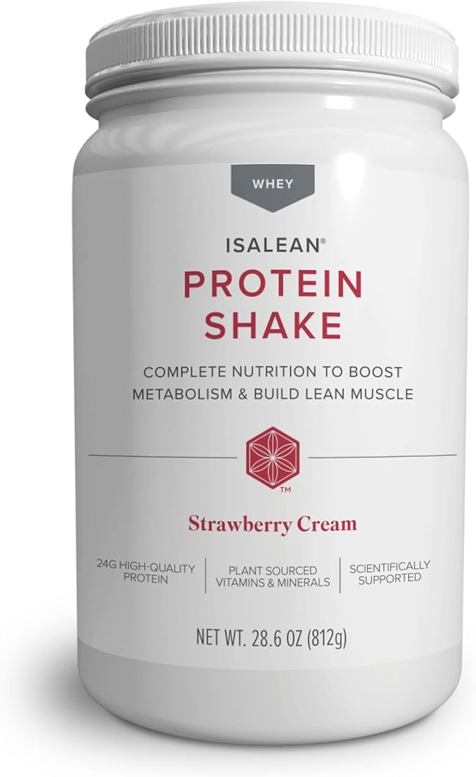 IsaLean Protein Shake - Complete Superfood Meal Replacement for Maintaining Healthy Weight and Lean