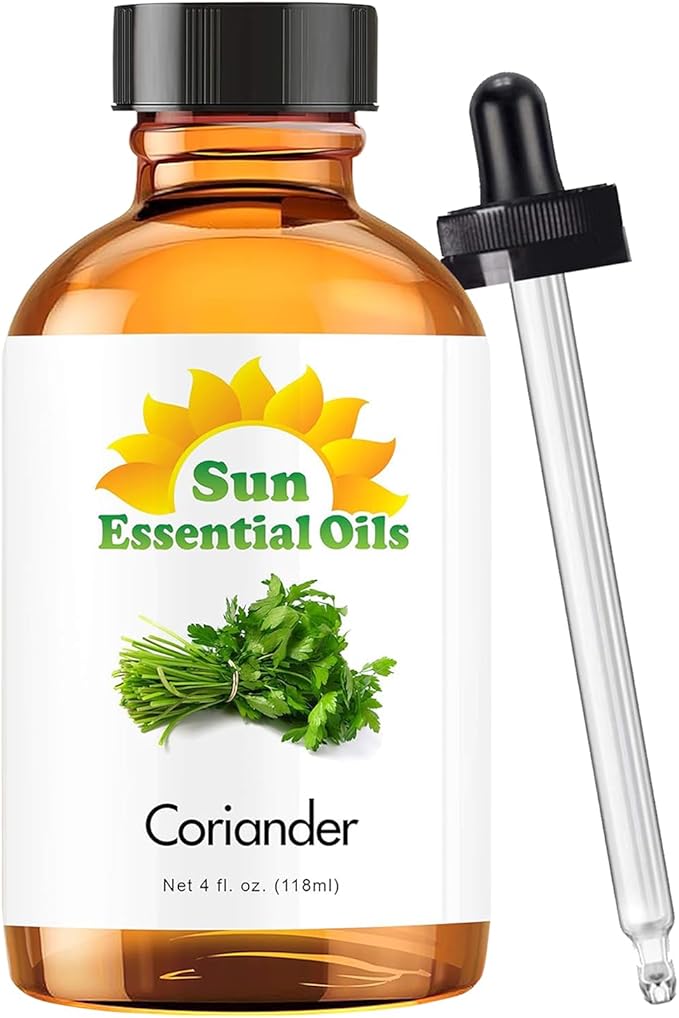Sun Essential Oils 4oz Coriander Essential Oil ??Aromatherapy Oil
