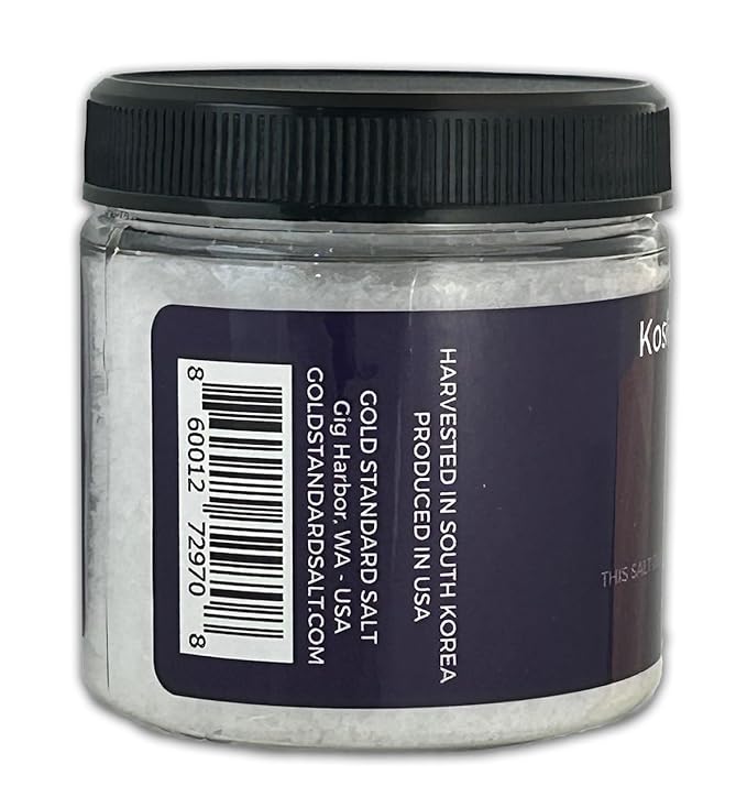KOSHER CERTIFIED Flake Sea Salt - Flake Finish, Finishing Salt - 4oz