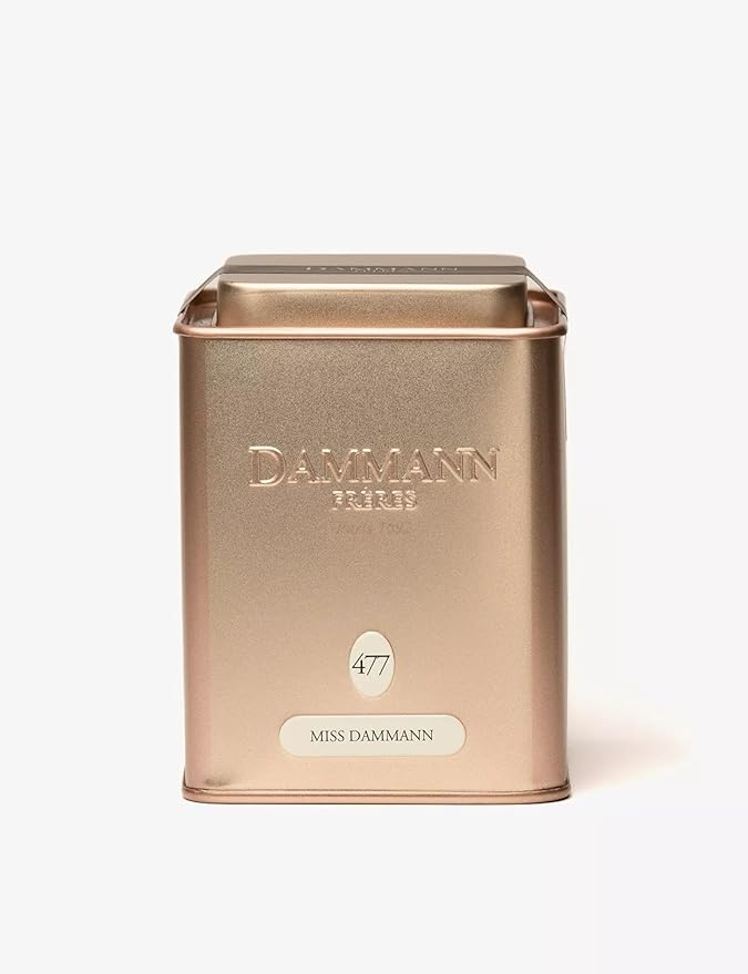 Dammann Freres Loose Leaf, Miss Dammann, Premium French Gourmet Green Tea, Blend Ginger, Passion