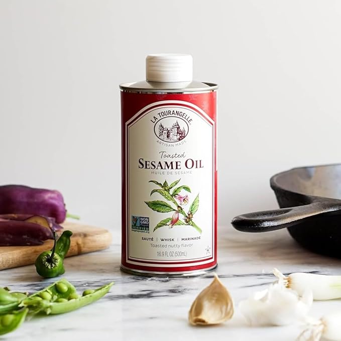 La Tourangelle, Toasted Sesame Oil, Great for Cooking, Add to Noodles, Stir-Fry, Vegetables