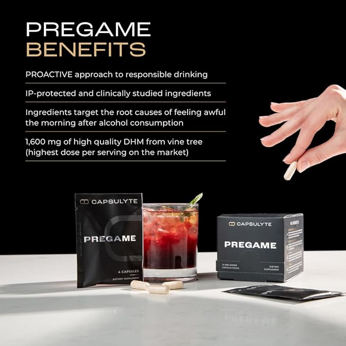 Pregame | Prevent Feeling Awful After Drinking | Alcohol Aid and Liver Health | Doctor Formulated |