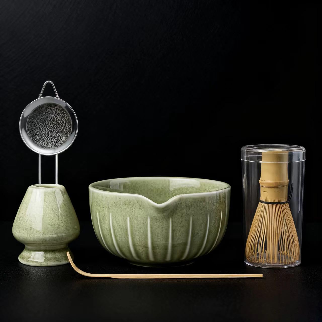 Farielyn-X Stainless Steel Matcha Set – 5pcs, 19 oz