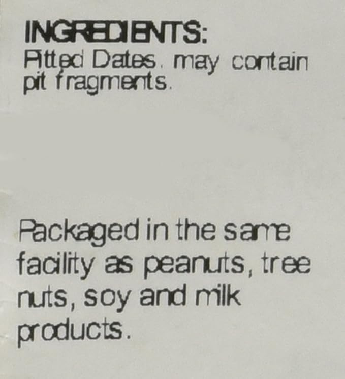 Sincerely Nuts No Sugar Added Pitted Dried Dates, 2lb - Whole Fresh Unsweetened Dry Date Pieces