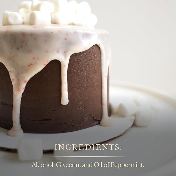 Cook's Pure Peppermint Extract,For Ice Creams, Candies, Icings, Cookies and Beverages, 128 oz (1
