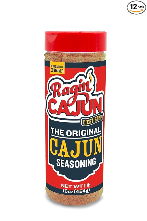 All Purpose Original Cajun Seasoning 16 oz Ragin' Cajun (Pack of 12)