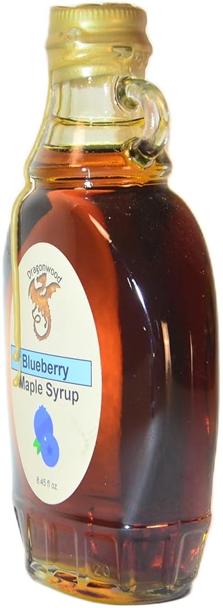 Blueberry Maple Syrup - For Pancakes and Waffles ??Made With Pure Maple Syrup And Natural Flavor