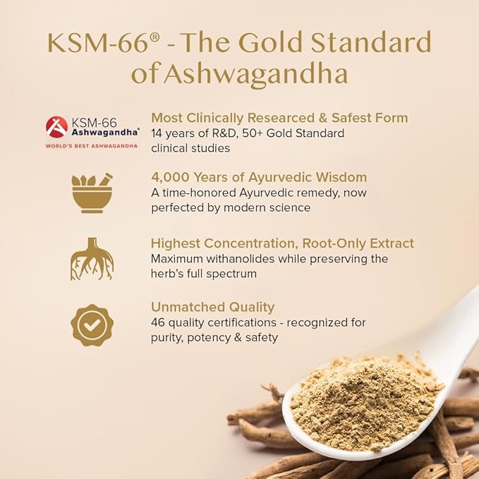 VAHDAM Ashwagandha Coffee with Turmeric, Lion?™s Mane & Chaga Mushroom | Clinically Proven KSM 66