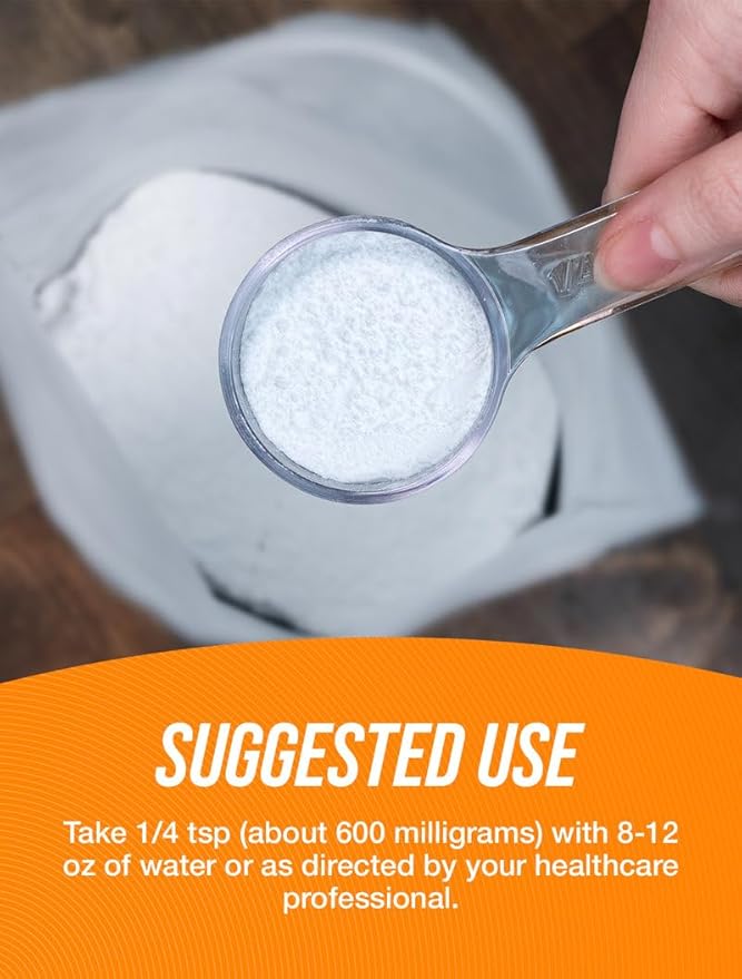 BulkSupplements.com NAC Powder - N-Acetyl Cysteine 600mg, NAC Supplement - Antioxidant Support