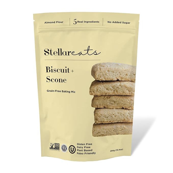 Stellar Eats Grain-Free Biscuit & Scone Baking Mix | Gluten-Free, Dairy-Free, Plant-Based