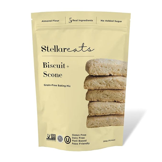 Stellar Eats Grain-Free Biscuit & Scone Baking Mix | Gluten-Free, Dairy-Free, Plant-Based