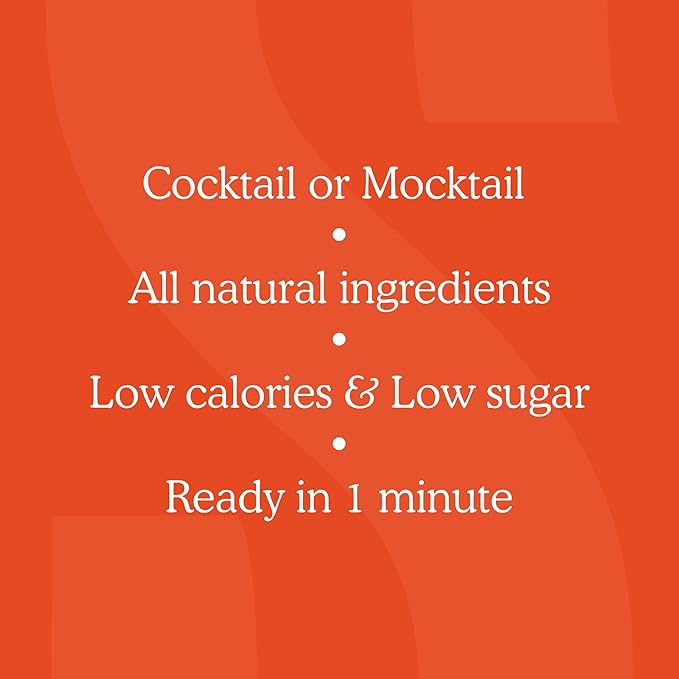 SAYSO Skinny Cardamom Paloma | The Original Craft Cocktail Tea Bag Mixer | Organic, Certified