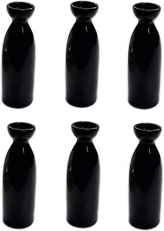 JapanBargain, Porcelain Sake Carafe Sake Bottle for Cold Sake and Hot Sake Microwave Safe,7.5 oz
