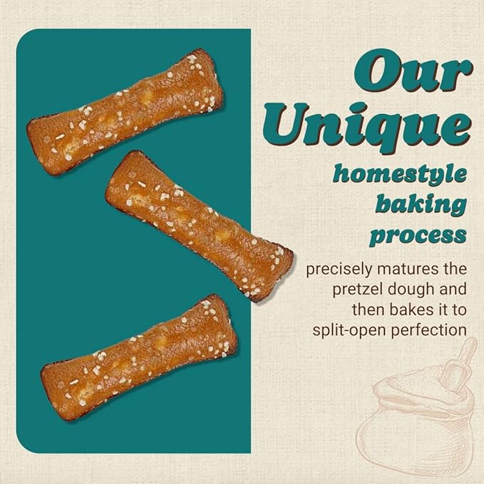 Unique Snacks Original Pretzel Shells Delicious Homestyle Baked Snack Bag Vegan OU Kosher and