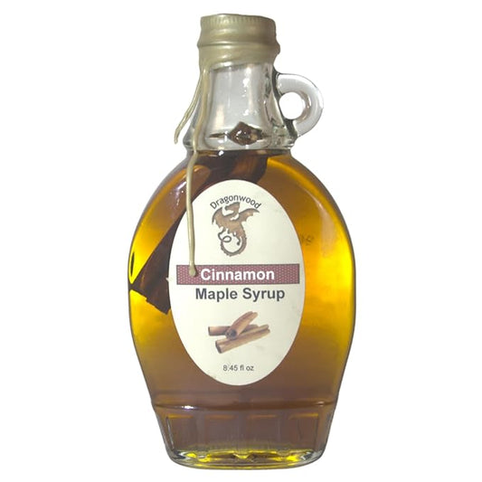 Cinnamon Maple Syrup - For Pancakes and Waffles ??Made With Pure Maple Syrup And Cinnamon Sticks