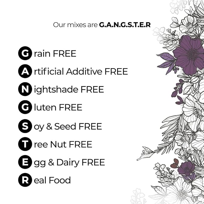 eat G.A.N.G.S.T.E.R. Dark Choconot Fudge Cake & Muffin Mix | Gluten-Free, Grain-Free, Nut-free
