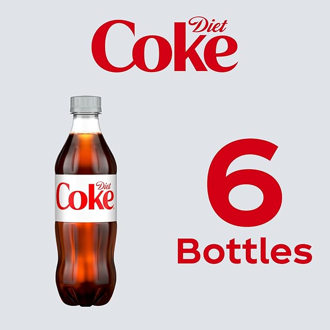Diet Coke, 16.9 fl oz, 6 Pack (Package May Vary)