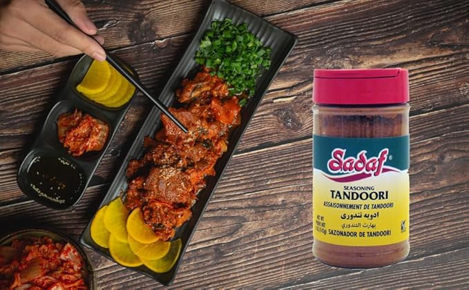 Sadaf Tandoori Seasoning - Tandoori Masala of 12 Spices - Tandoori spices for your Tikka Masala and