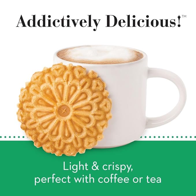 Reko Pizzelle Authentic Italian Style Waffle Cookie, Anise, 7 Ounce (Pack of 1)