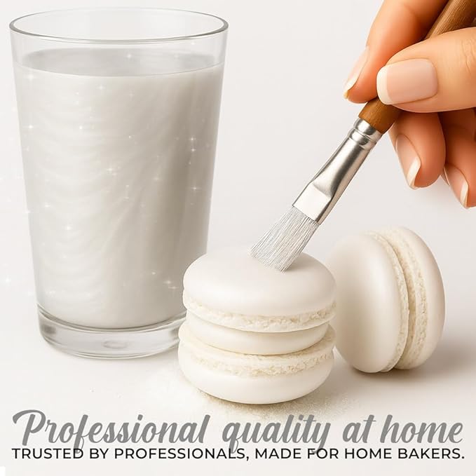 Bulk (20g) White Luster Dust Edible Glitter for Cocktails | Premium Edible White Luster Dust for