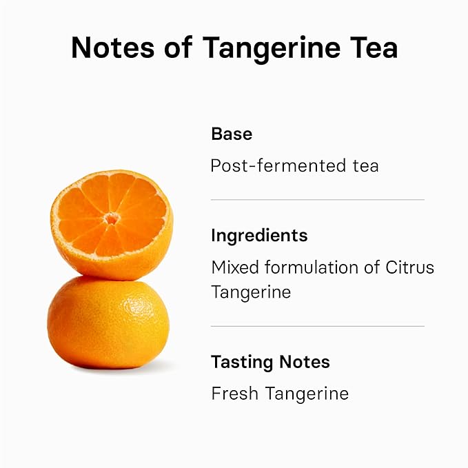 OSULLOC Tangerine Tea (Fresh Jeju Tangerine Flavor), Fruit tea Blend, Premium Teabags from Jeju