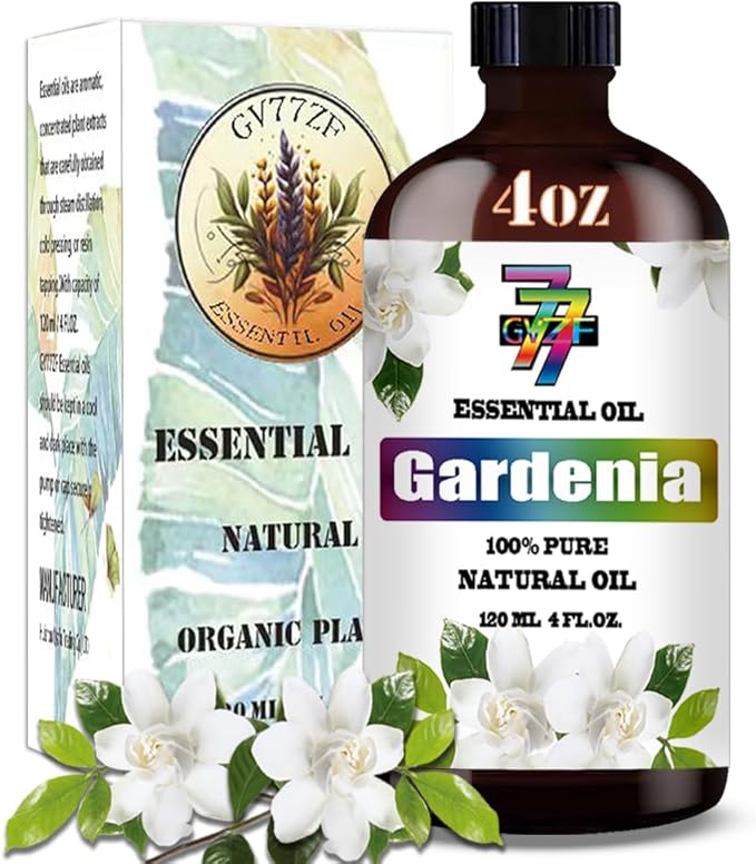 Gardenia Essential Oil (4 oz/120 ml) ??Gardenia Oils for Aromatherapy, diffusers, humidifiers, Home