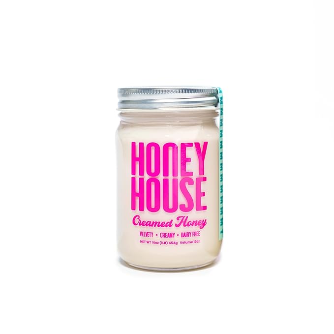 Honey House 100% Raw Creamed | Pure & Natural Unfiltered | Sustainably Sourced from American Bee
