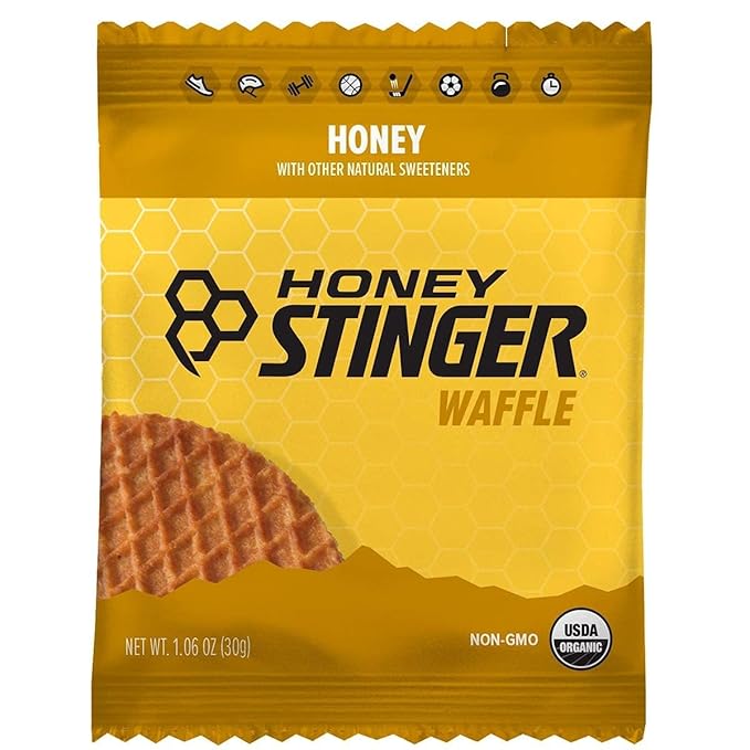 Honey Stinger Organic Honey Waffle, Energy Stroopwafel for Exercise, Endurance and Performance