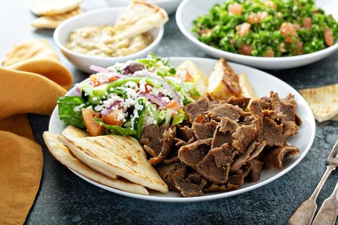 Premium | Greek Gyro Seasoning | Large Shaker | Calorie Free | Fat Free | Saturated Fat Free |