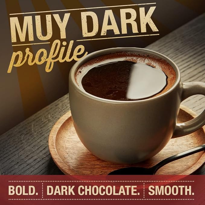 Mayorga Intense Dark Roast Coffee, 2 lb bag - Muy Macho Blend, the World's Strongest Organic Coffee