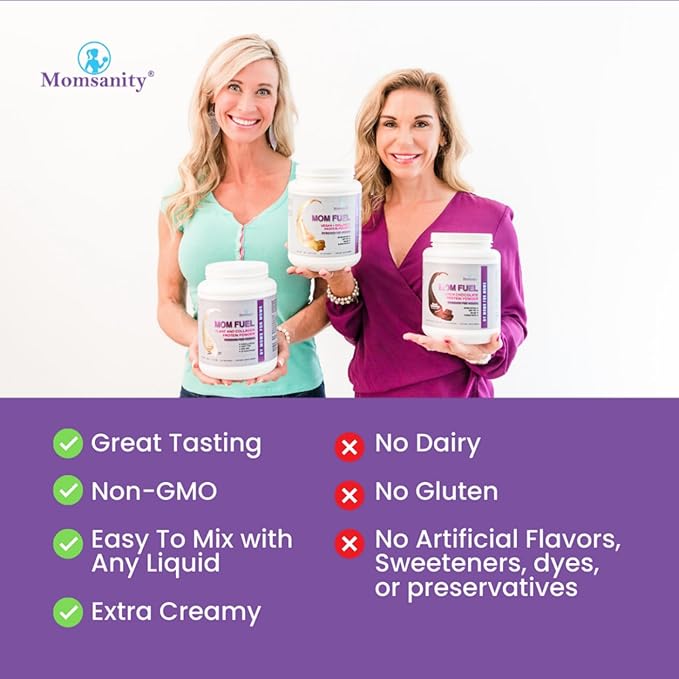 Dairy-Free Meal Replacement Protein Powder for Women - Plant & Collagen Protein Blend | 20g Protein