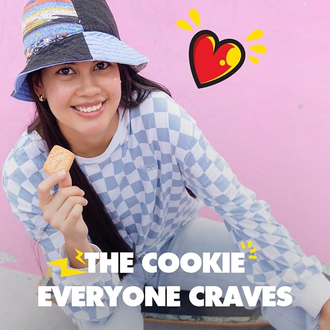 Chiky Vanilla Fudge Cookies, Crunchy & Sweet, Smooth Cream Center, Crispy Texture That Melts In