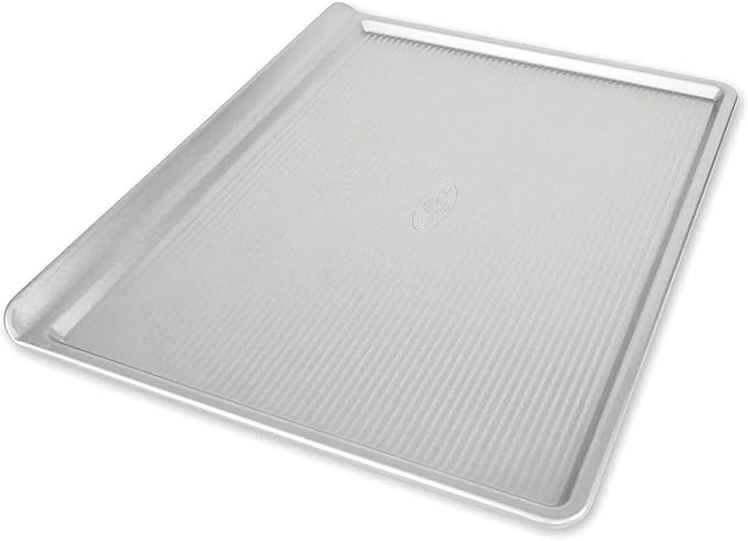 USA Pan Bakeware Cookie Sheet, Large, Warp Resistant Nonstick Baking Pan, Made in the USA from
