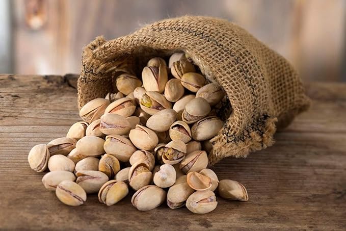 Food to Live Pistachios, Roasted and Salted, 3 Pounds ??California Dry Roasted Pistachios with Sea