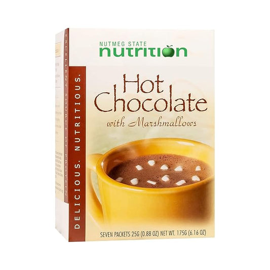 Nutmeg State Nutrition HealthyWise - High Protein Hot Cocoa - Instant Low Carb, Low Calorie Hot