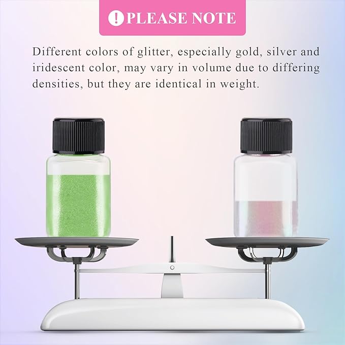 NiHome Edible Food-Grade Glitter Powder Glimmer Luster Dust Metallic Fancy Food Decorating Sprinkle