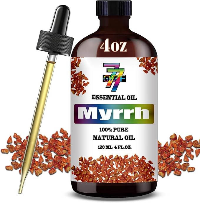 Myrrh Essential Oil (4 oz/120 ml) ??Myrrh Oils for Aromatherapy, diffusers, humidifiers, Home