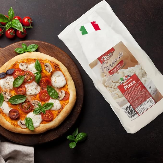 Gluten Free Flour, Pizza Flour, Lactose Free, 2.2lb, All Natural, Multi Purpose Flour & Starch