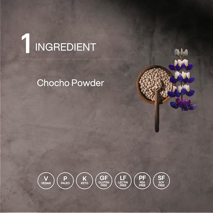 Mikuna Vegan Protein Powder (Unflavored, 15 Servings) - Plant Based Chocho Superfood Protein