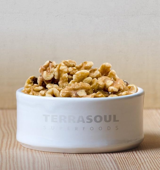 Terrasoul Superfoods Organic Raw Walnuts, 1 Lb (Pack of 3) - Chandler Variety | Fresh