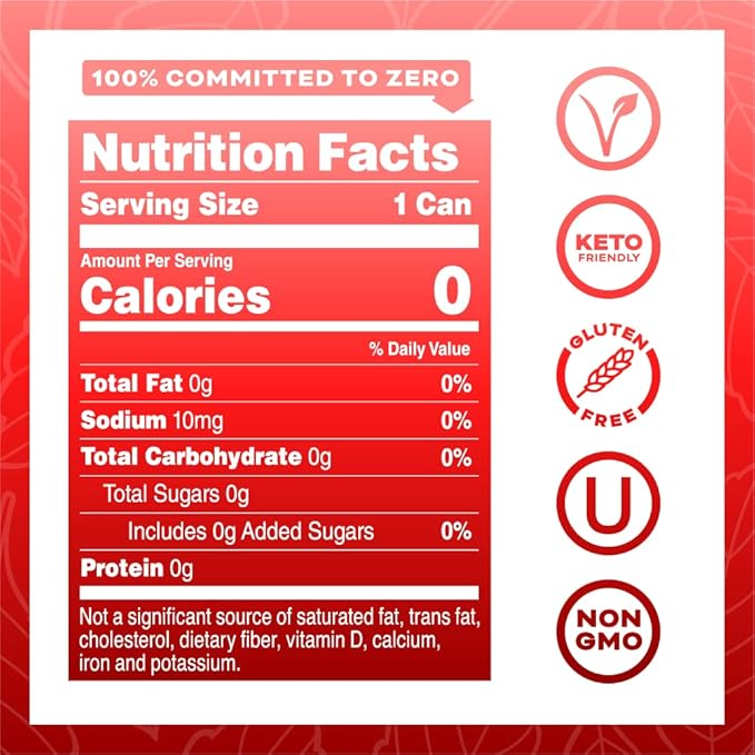 Yerbaé Energy Seltzer - Strawberry Kiwi, No Sugar/Calories/Carbs. Energized by Yerba Mate