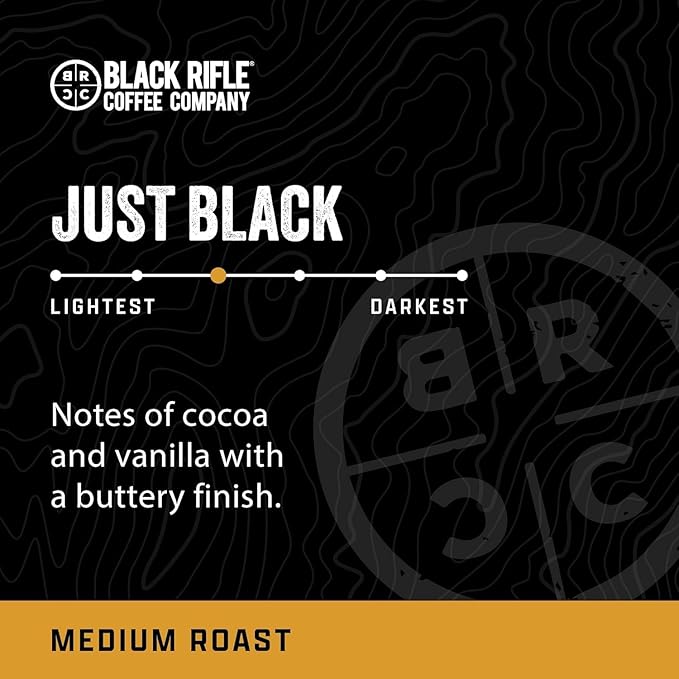 Black Rifle Coffee Company Medium Roast K Cups - Single Serve K Cups Coffee Pods - Kcup Pods