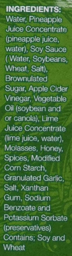 Margaritaville Marinade, Pineapple Chili Lime, 14 Ounce (Pack of 6)