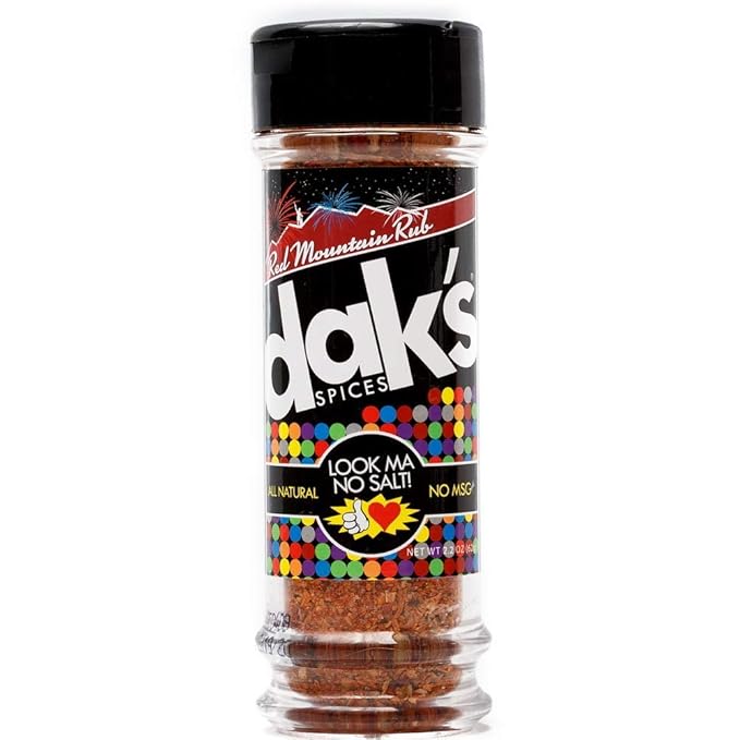 DAK's Spices Red Mountain Seasoning Blend | 100% Salt Free | Healthy Seasoning | MSG, Preservative