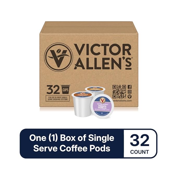 Victor Allen's Coffee Mocha Variety Pack (White Chocolate, Mocha, Chocolate Caramel), 32 Count