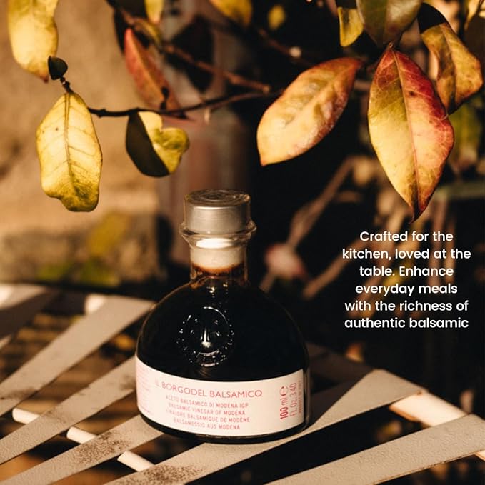 Il Borgo del Balsamico ??IGP Balsamic Vinegar of Modena, 3.38 fl oz (100 ml), Monogram Aceto